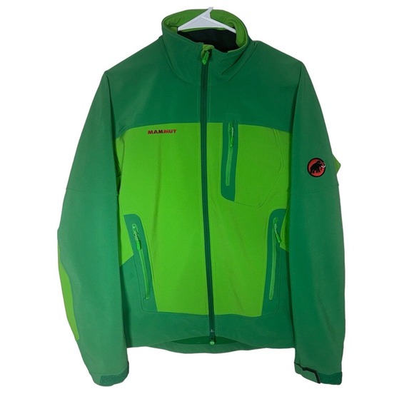 Mammut Jackets & Blazers - Mammut Jacket Womens Small Green Softech Full Zip Ladies Stretch Lightweight